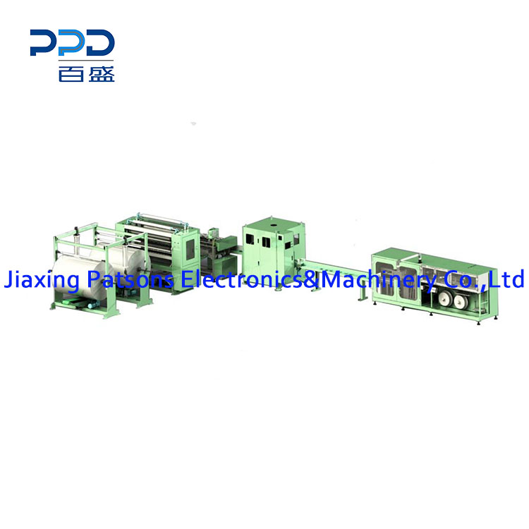 Disposable Nonwoven Fabric Cotton Tissue Facial Soft Towel Production Machine, PPD-NTPM1500